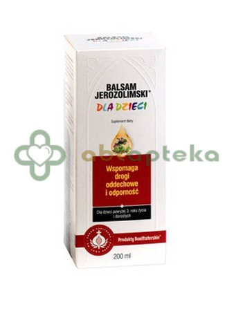 Balsam Jerozolimski dla dzieci, 200 ml