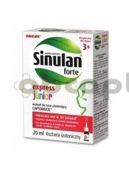 Sinulan Express Forte Junior, aerozol do nosa, 20 ml