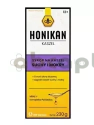 Honikan Kaszel, syrop na kaszel suchy i mokry, 230 g