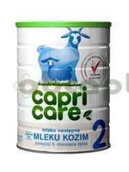 CapriCare 2 mleko następne na mleku kozim powyżej 6 miesiąca życia 400 g