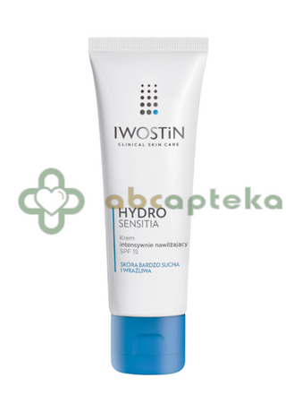 Iwostin Hydro Sensitia krem intensywnie nawilżający SPF15 50 ml