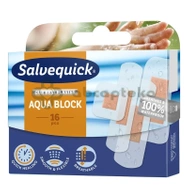 Salvequick Aqua Block, wodoodporne plastry, 16 sztuk