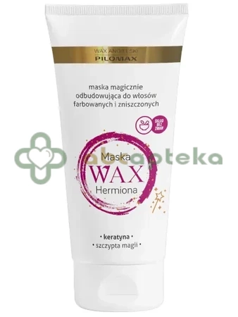 WAX Pilomax Hermiona, Maska magicznie odbudowująca do włosów farbowanych i zniszczonych, 200 ml