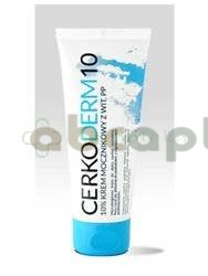 Cerkoderm 10, 10% krem mocznikowy, 75 ml,