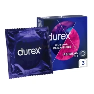 Durex Mutual Pleasure prezerwatywy, 3 sztuki