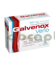 Galvenox Veno, 500 mg, 30 kapsułek