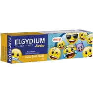 Elgydium Junior żel, pasta do zębów dla dzieci (7-12 lat) Emoji, smak tutti-frutti, 50 ml