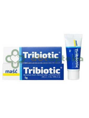 Tribiotic maść 5 g maść (5mg+0,833mg+0,01g)/g 5 g