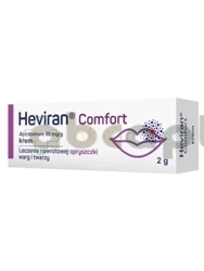 Heviran Comfort krem 50 mg/g,         2 g