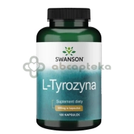 SWANSON L-Tyrozyna 500 mg, 100 kapsułek