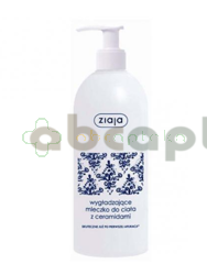 Ziaja, wygładzające mleczko do ciała z ceramidami, 400 ml