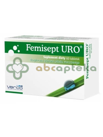 Femisept URO, 60 tabletek