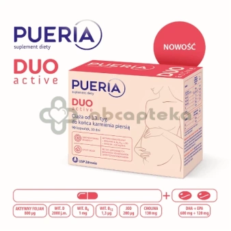 Pueria Duo Active, 90 kapsułek