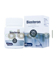 Biosteron, 25 mg, 60 tabletek