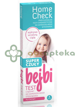 Test ciążowy Bejbi płytkowy 1 szt