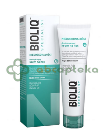 Bioliq Specialist Niedoskonałości, dotoksykacyjny krem noc, 30 ml 