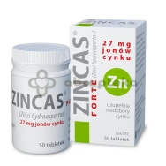 Zincas forte, 50 tabletek