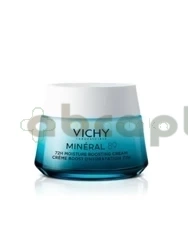 Vichy Mineral 89, Lekki krem nawilżająco-odbudowujący 72h,      50 ml