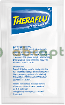 Theraflu ExtraGrip, proszek do sporządzania roztworu doustnego, 10 saszetek |