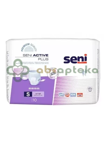 Seni Active Plus, majtki chłonne, rozmiar S, 10 sztuk