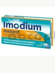 Imodium Instant, 2 mg, 6 tabletek ulegających rozpadowi w jamie ustnej