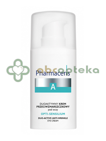 Pharmaceris A Opti-Sensilium, duoaktywny krem przeciwzmarszczkowy pod oczy, 15 ml