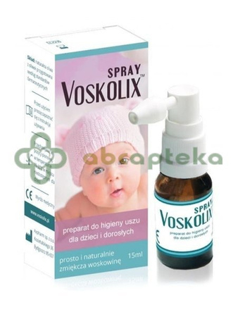 Voskolix spray do uszu 15 ml