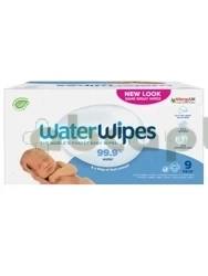 WaterWipes BIO, Chusteczki nawilżane dla dzieci, 540 sztuk (9 opakowań x 60 sztuk)