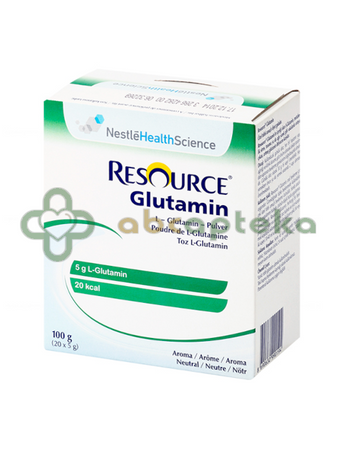 Resource Glutamin, smak Neutralny, 20 saszetek