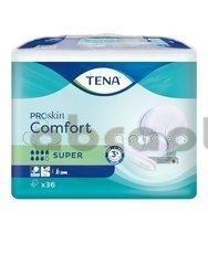 TENA Comfort ProSkin Super, Pieluchy anatomiczne, 36 sztuk