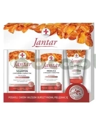 Jantar medica, Zestaw (Szampon 330 ml+ Mgiełka 200 ml+Serum 30 ml)