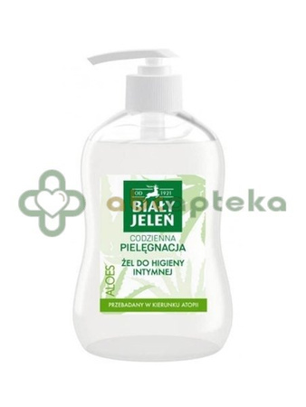 Biały Jeleń Codzienna Pielęgnacja, żel do higieny intymnej, Aloes, 500 ml