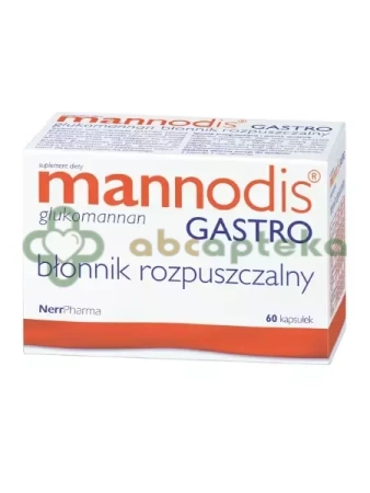 Mannodis Gastro, 60 kapsułek