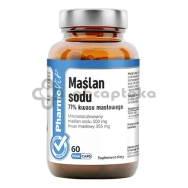 Pharmovit Maślan Sodu 71% kwasu masłowego, 60 kapsułek