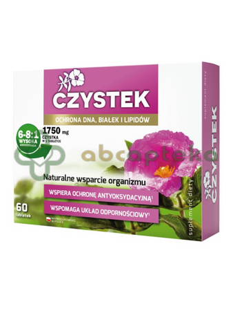 Czystek, 60 tabletek