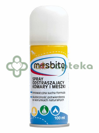 Mosbito, spray odstraszający komary i meszki, 100 ml