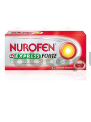 Nurofen Express Forte, 400 mg, 20 kapsułek