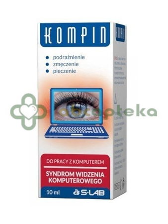 Kompin, krople do oczu, 10 ml
