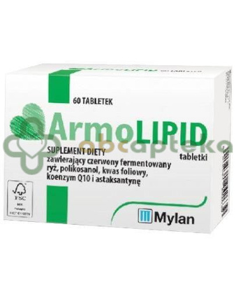 ArmoLipid - 60 tabletek | DATA WAŻNOŚCI 28.02.2026