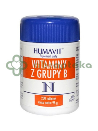 Humavit N witaminy z grupy B 250 tabletek