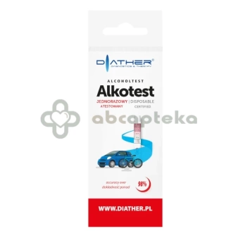 Alkotest Diather, jednorazowy, 1 sztuka