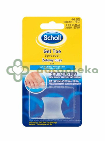 Scholl, Gelactiv klin duży,            1 sztuka