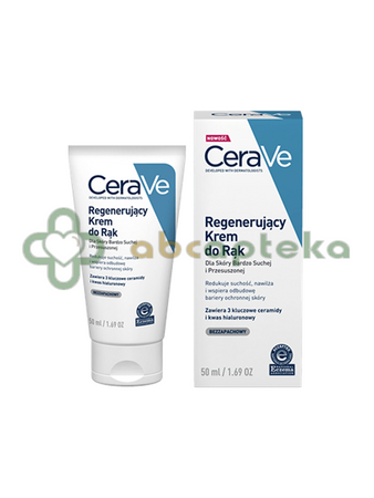 CeraVe Regenerujący krem do rąk, 50 ml