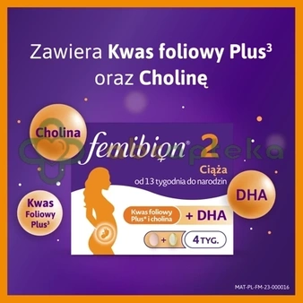 Femibion 2 Ciąża 28 tbl + 28 kaps