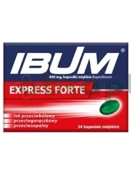 Ibum Express Forte, 400 mg, 24 kapsułki
