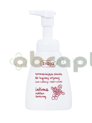 Ziaja Intima, normalizująca pianka do higieny intymnej, nektar żurawiny, 250 ml
