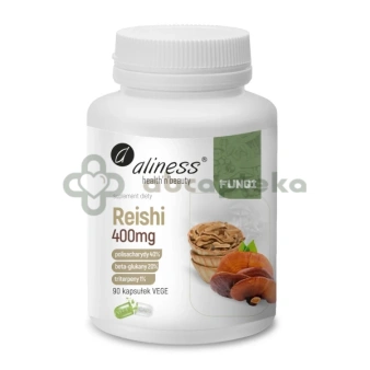 Aliness Reishi 400 mg, 90 kapsułek