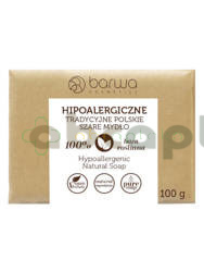 Barwa, Tradycyjne Polskie Szare Mydło, hipoalergiczne, 100 g