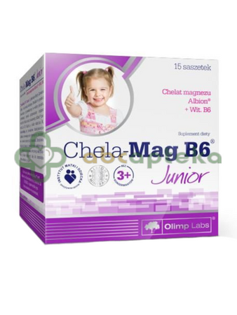 Olimp Chela-Mag B6 Junior, 15 saszetek