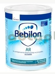 Bebilon AR, mleko początkowe przeciw ulewaniom, 12 x 400 g